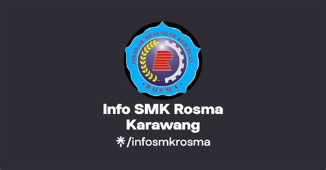 Info Smk Rosma Karawang Twitter Instagram Facebook Linktree