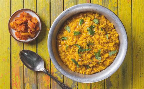 Khichdi Indian Spiced Lentils And Rice Recipe