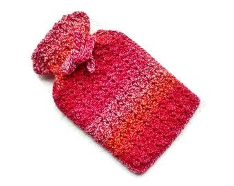 Crochet Hot Water Bottle Cover Pattern