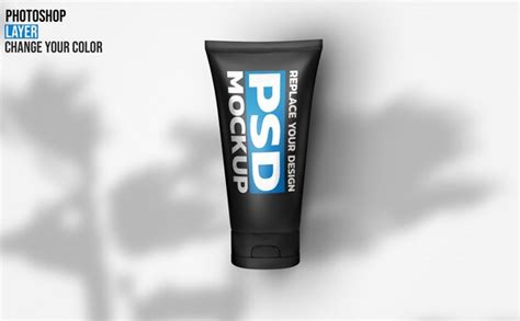 Premium Psd Gel Tube Mockup