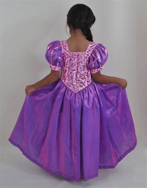 Rapunzel Princess Dress /tangled Dress Girl/ Inspired Disney - Etsy