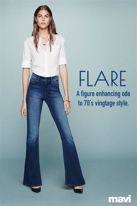 Introducing Mavis 70s Inspired Jean Peace This On Trend Flared