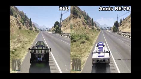 Gta Annis Re B Vs X Youtube