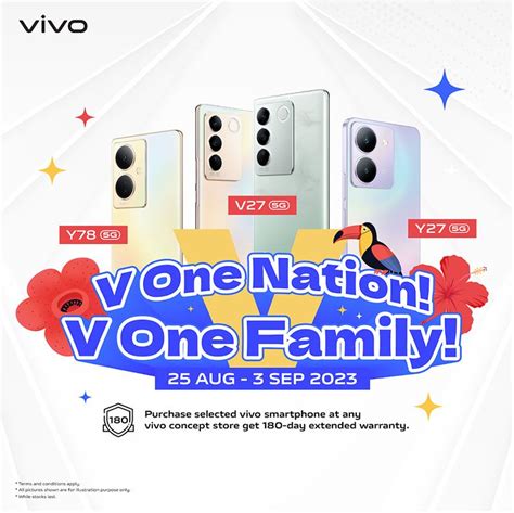 vivo Malaysia's Merdeka sales is live with 4 smartphones getting their