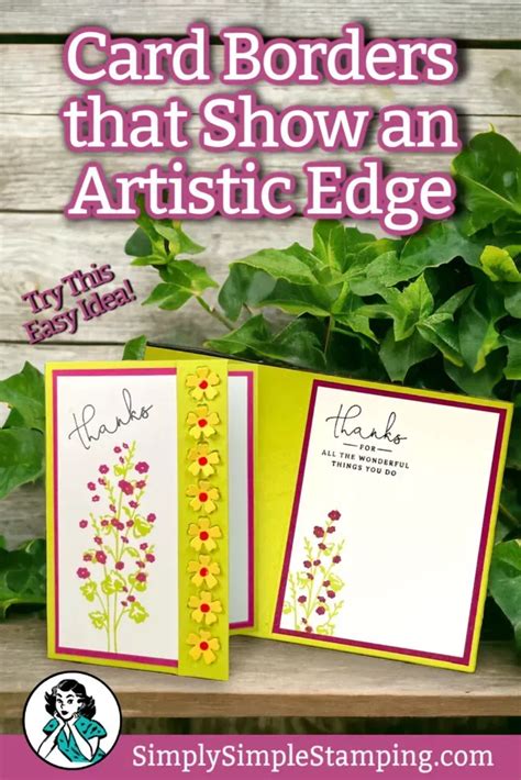 Border Design Ideas: Give Your Handmade Cards An Artistic Edge in 2024 ...