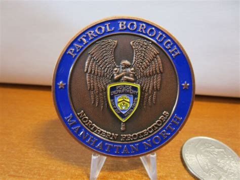 NYPD Patrol Borough Manhattan North Challenge Coin 436F EBay