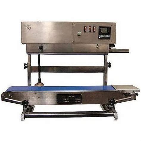 Semi Automatic Stainless Steel Horizontal Band Sealer Applicable Papad