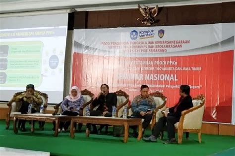 Forum Prodi Ppkn Jatim Jateng Dan Diy Selenggarakan Seminar Nasional