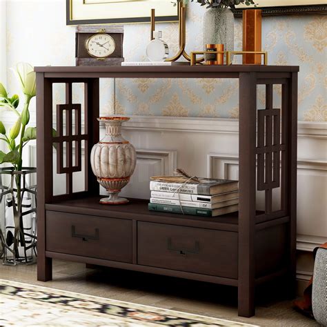 Uhomepro Buffet Cabinet Sideboard Console Table For Entryway Kitchen