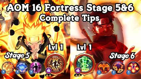 Nxb Nv Aom No Stage Fortress Battle Complete Tips Ex Ult Lvl