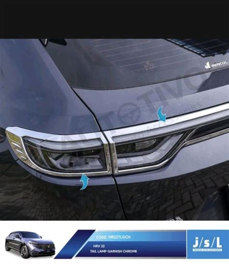 Garnish Garnis List Lis Lampu Belakang Mobil Honda All New HRV 2022