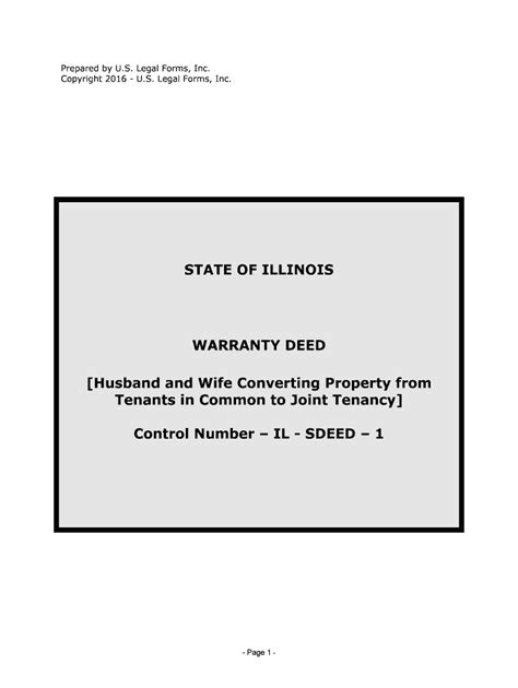 Illinois Real Estate Deed Forms Fill In The Blank Deeds Com Fill Out