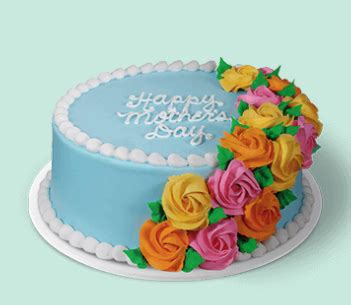 Elegant Rosette Ice Cream Cake Baskin Robbins Dessert Advisor