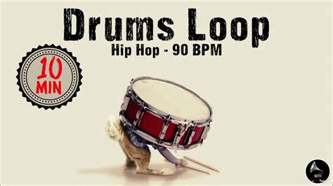 Hip Hop Rap Drums Loop 90 Bpm Youtube