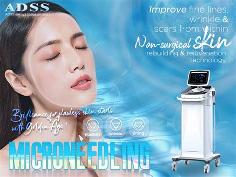 ADSS The Best New Product Fractional RF Skin Tightening Microneedling