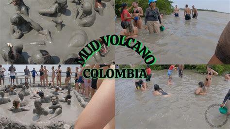 Volcan De Lodo El Totumo Aka The Mud Volcano Cartagena Colombia K