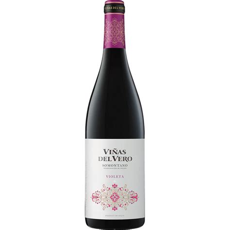 Violeta Vino Tinto Do Somontano Botella Cl Vi As Del Vero