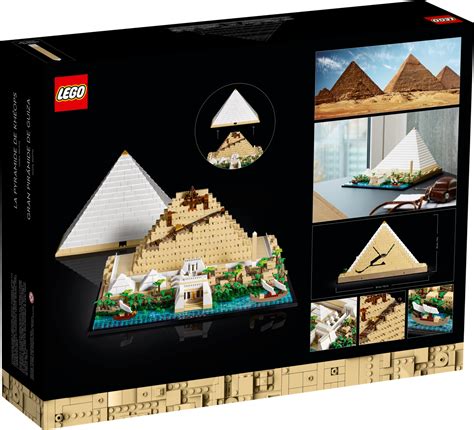 Lego Architecture La Grande Pyramide De Gizeh Est Lanc E Aujourd Hui