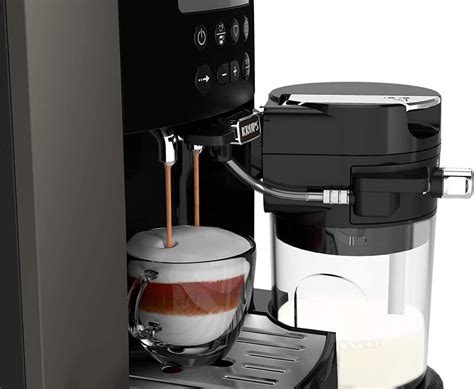 Krups EA819E Arabica Latte Quattro Force Fully Automatic Coffee Machine