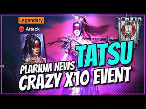 Raid Shadow Legends Crazy X Event Garantierter Legi Tatsu