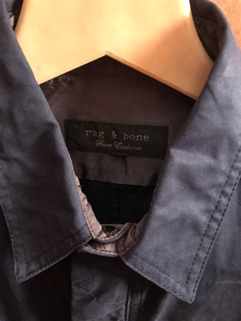 Rag Bone Field Jacket Navy Grailed