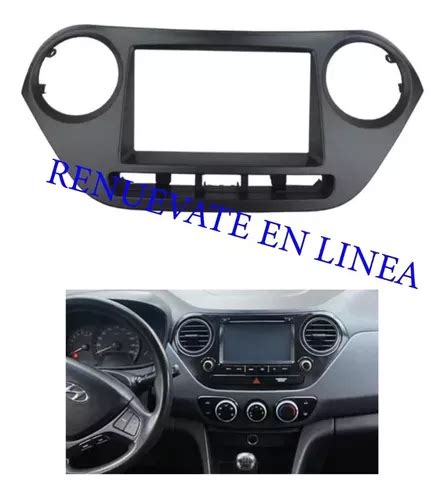 Bisel 7 Pulgadas Dos Din Hyundai I10 2014 Up hy060 Cuotas sin interés