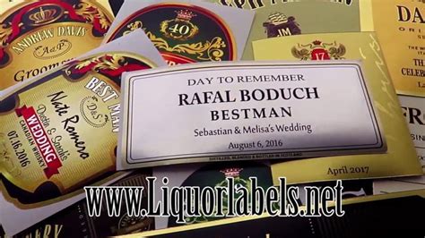 Personalized Liquor Labels | Liquor bottle labels, Liquor, Liquor bottles