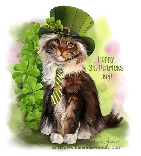 St Patrick` On Deviantart Cute Cats