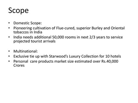 ITC - Future strategies | PPTX