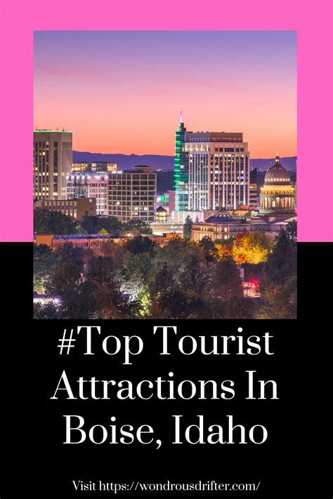 #Top Tourist Attractions In Boise, Idaho | Tourist attraction, Visit ...