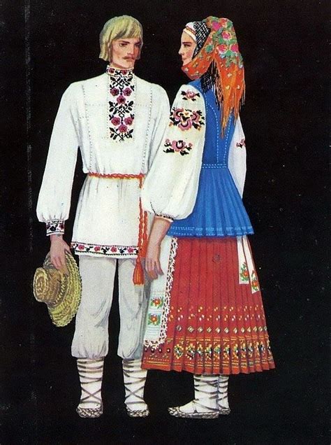 Украинский народный костюм — Славянская культура | National clothes ...
