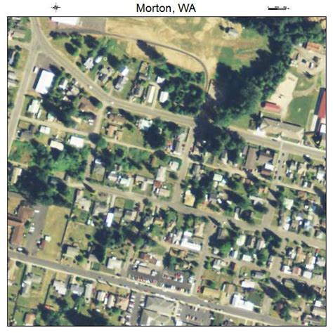 Aerial Photography Map of Morton, WA Washington