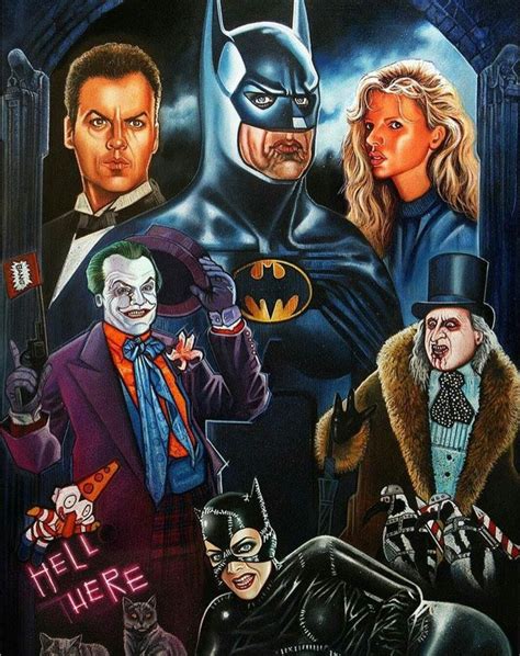 Tim Burton Batman Universe Batman Movie Posters Batman Poster Tim