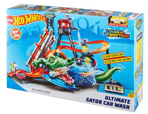Hot Wheels City Car Wash And Giant Gator SantaBILT