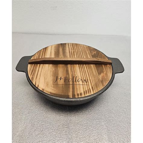 Cast Iron Hot Pot With Divider Inch Dual Sided Shabu Shabu Pot Multi Functional Hotpot