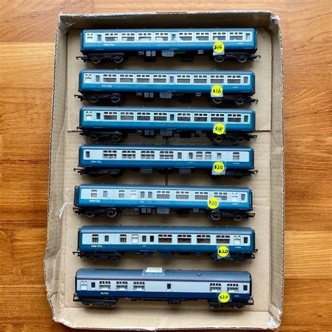 Hornby Trains British Railways Mk1 And Mk2 Coaches 00 Gauge Hobbies