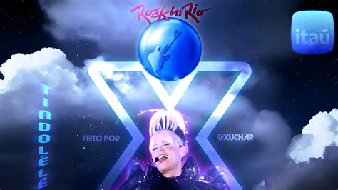 Tindol L Xuxa No Rock In Rio Pavilh O Ita Youtube