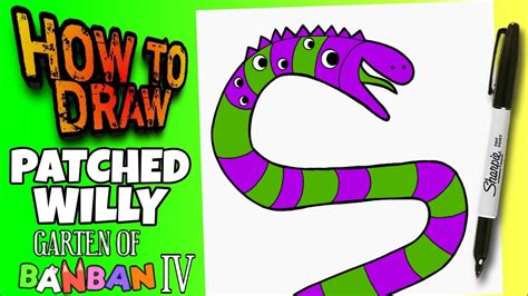 How To Draw Garten Of Banban Patched Willy Como Dibujar Garten Of