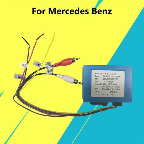 Car Stereo Radio Optical Fiber Decoder Box For Mercedes Benz Ml Gl R