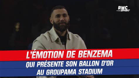 Ol Benzema Lémotion Pour La Présentation De Son Ballon Dor Au