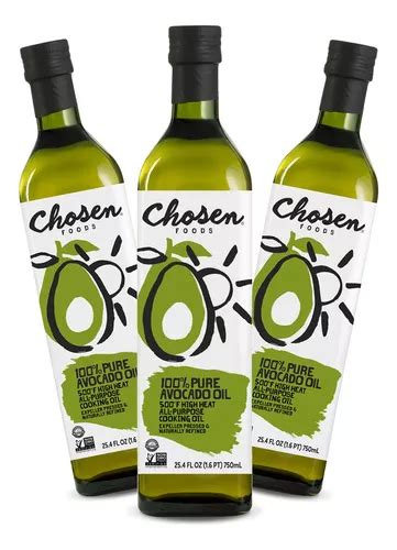 Aceite De Aguacate Chosen Foods Ml Pack Meses Sin Inter S