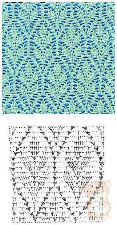 Crochet Leaf Stitch- Pattern And Ideas