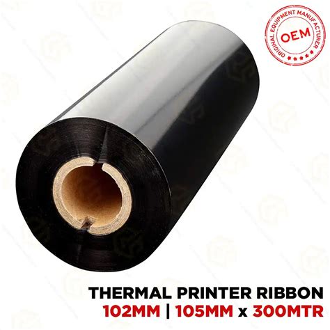 WAX RIBBON 102mm | 105mm X 300MTR