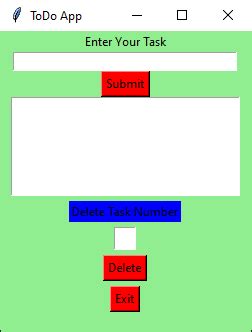 Python Aplicación GUI ToDo usando Tkinter Barcelona Geeks
