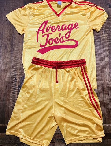 Dodgeball Movie “Average Joes” Uniform Jersey & Short… - Gem