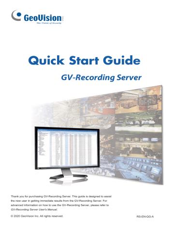 Geovision Gv Video Gateway Quick Start Guide Manualzz