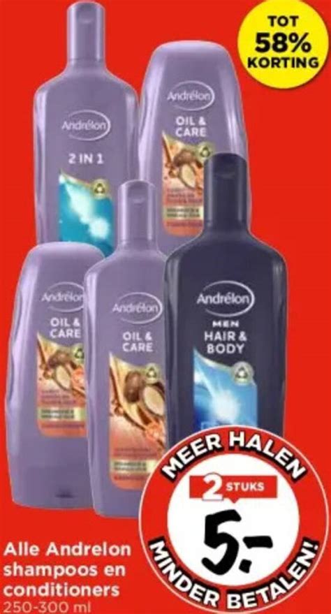 Alle Andrelon Shampoos En Conditioners Aanbieding Bij Vomar Voordeelmarkt