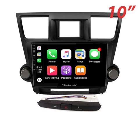 Nakamichi Toyota Kluger Infotainment Wireless Carplay Android