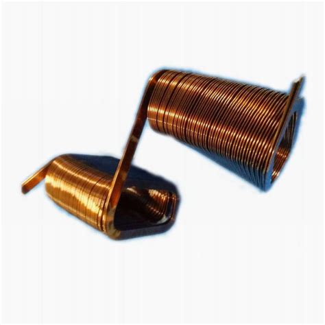 Copper Flat Wire Induction Coil High Current Power Inductor Choke