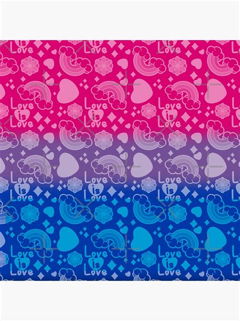 Bisexual Pride Flag Sticker For Sale By Berricutecrafts Redbubble